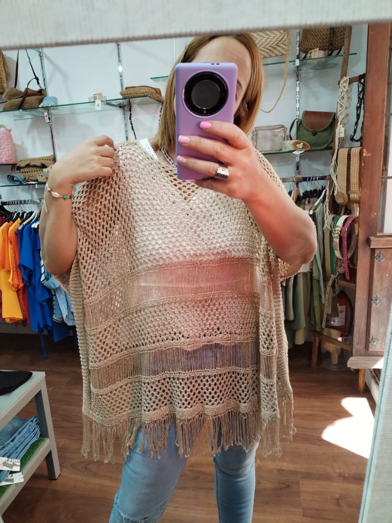 Poncho Más Bonita Moda